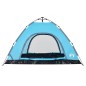 vidaXL Campingzelt 4 Personen Blau Quick Release vidaXL Campingzelt 4 Personen Blau Quick Release