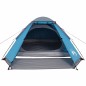 vidaXL Kuppel-Campingzelt 4 Personen Blau Wasserdicht vidaXL Kuppel-Campingzelt 4 Personen Blau Wasserdicht