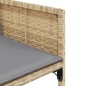 vidaXL 15-tlg. Garten-Essgruppe mit Kissen Beigemischung Poly Rattan vidaXL 15-tlg. Garten-Essgruppe mit Kissen Beigemischung Poly Rattan