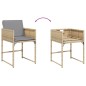 vidaXL 15-tlg. Garten-Essgruppe mit Kissen Beigemischung Poly Rattan vidaXL 15-tlg. Garten-Essgruppe mit Kissen Beigemischung Poly Rattan
