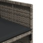 vidaXL 13-tlg. Garten-Essgruppe mit Kissen Grau Poly Rattan vidaXL 13-tlg. Garten-Essgruppe mit Kissen Grau Poly Rattan