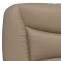 vidaXL Bett mit Matratze Cappuccino-Braun 120x200 cm Kunstleder vidaXL Bett mit Matratze Cappuccino-Braun 120x200 cm Kunstleder