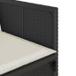 vidaXL 15-tlg. Garten-Essgruppe mit Kissen Schwarz Poly Rattan vidaXL 15-tlg. Garten-Essgruppe mit Kissen Schwarz Poly Rattan