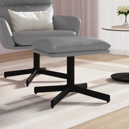 Fußhocker Anthrazit 60x60x36 cm Kunstleder