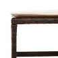 vidaXL 11-tlg. Garten-Essgruppe mit Kissen Braun Poly Rattan vidaXL 11-tlg. Garten-Essgruppe mit Kissen Braun Poly Rattan