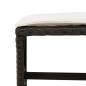 vidaXL 17-tlg. Garten-Essgruppe mit Kissen Schwarz Poly Rattan vidaXL 17-tlg. Garten-Essgruppe mit Kissen Schwarz Poly Rattan