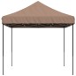 vidaXL Partyzelt Faltbar Pop-Up Braun 410x279x315 cm vidaXL Partyzelt Faltbar Pop-Up Braun 410x279x315 cm