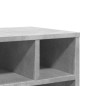 vidaXL Druckerständer mit Rollen Betongrau 41x32x48 cm vidaXL Druckerständer mit Rollen Betongrau 41x32x48 cm