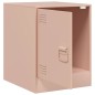 vidaXL Nachttische 2 Stk. Rosa 34,5x39x44 cm Stahl vidaXL Nachttische 2 Stk. Rosa 34,5x39x44 cm Stahl
