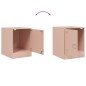 vidaXL Nachttische 2 Stk. Rosa 34,5x39x44 cm Stahl vidaXL Nachttische 2 Stk. Rosa 34,5x39x44 cm Stahl