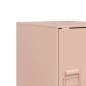 vidaXL Nachttische 2 Stk. Rosa 34,5x39x44 cm Stahl vidaXL Nachttische 2 Stk. Rosa 34,5x39x44 cm Stahl