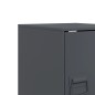 vidaXL Nachttische 2 Stk. Anthrazit 34,5x39x44 cm Stahl vidaXL Nachttische 2 Stk. Anthrazit 34,5x39x44 cm Stahl