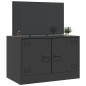 vidaXL TV-Schrank Schwarz 67x39x44 cm Stahl vidaXL TV-Schrank Schwarz 67x39x44 cm Stahl