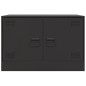 vidaXL TV-Schrank Schwarz 67x39x44 cm Stahl vidaXL TV-Schrank Schwarz 67x39x44 cm Stahl