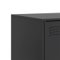 vidaXL TV-Schrank Schwarz 67x39x44 cm Stahl vidaXL TV-Schrank Schwarz 67x39x44 cm Stahl
