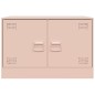 vidaXL TV-Schrank Rosa 67x39x44 cm Stahl vidaXL TV-Schrank Rosa 67x39x44 cm Stahl