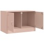 vidaXL TV-Schrank Rosa 67x39x44 cm Stahl vidaXL TV-Schrank Rosa 67x39x44 cm Stahl