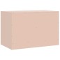 vidaXL TV-Schrank Rosa 67x39x44 cm Stahl vidaXL TV-Schrank Rosa 67x39x44 cm Stahl