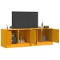 vidaXL TV-Schränke 2 Stk. Senfgelb 67x39x44 cm Stahl vidaXL TV-Schränke 2 Stk. Senfgelb 67x39x44 cm Stahl
