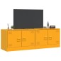 vidaXL TV-Schränke 2 Stk. Senfgelb 67x39x44 cm Stahl vidaXL TV-Schränke 2 Stk. Senfgelb 67x39x44 cm Stahl