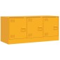 vidaXL TV-Schrank Senfgelb 99x39x44 cm Stahl vidaXL TV-Schrank Senfgelb 99x39x44 cm Stahl
