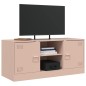 vidaXL TV-Schrank Rosa 99x39x44 cm Stahl vidaXL TV-Schrank Rosa 99x39x44 cm Stahl