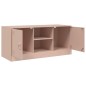 vidaXL TV-Schrank Rosa 99x39x44 cm Stahl vidaXL TV-Schrank Rosa 99x39x44 cm Stahl