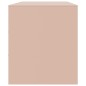 vidaXL TV-Schrank Rosa 99x39x44 cm Stahl vidaXL TV-Schrank Rosa 99x39x44 cm Stahl