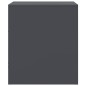 vidaXL Nachttisch Anthrazit 34,5x39x44 cm Stahl vidaXL Nachttisch Anthrazit 34,5x39x44 cm Stahl