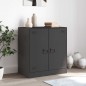 vidaXL Sideboard Schwarz 67x39x73 cm Stahl vidaXL Sideboard Schwarz 67x39x73 cm Stahl