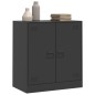 vidaXL Sideboard Schwarz 67x39x73 cm Stahl vidaXL Sideboard Schwarz 67x39x73 cm Stahl