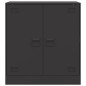 vidaXL Sideboard Schwarz 67x39x73 cm Stahl vidaXL Sideboard Schwarz 67x39x73 cm Stahl