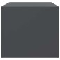 vidaXL Couchtisch Anthrazit 67x50x44 cm Stahl vidaXL Couchtisch Anthrazit 67x50x44 cm Stahl