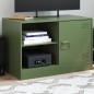 vidaXL TV-Schrank Olivgrün 67x39x44 cm Stahl vidaXL TV-Schrank Olivgrün 67x39x44 cm Stahl