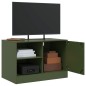 vidaXL TV-Schrank Olivgrün 67x39x44 cm Stahl vidaXL TV-Schrank Olivgrün 67x39x44 cm Stahl