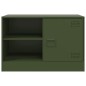 vidaXL TV-Schrank Olivgrün 67x39x44 cm Stahl vidaXL TV-Schrank Olivgrün 67x39x44 cm Stahl