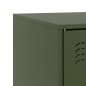 vidaXL TV-Schrank Olivgrün 67x39x44 cm Stahl vidaXL TV-Schrank Olivgrün 67x39x44 cm Stahl