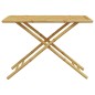 vidaXL 5-tlg. Bistro-Set Klappbar mit Dunkelgrauen Kissen Bambus vidaXL 5-tlg. Bistro-Set Klappbar mit Dunkelgrauen Kissen Bambus
