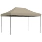 vidaXL Partyzelt Faltbar Pop-Up Taupe 410x279x315 cm vidaXL Partyzelt Faltbar Pop-Up Taupe 410x279x315 cm