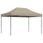 vidaXL Partyzelt Faltbar Pop-Up Taupe 410x279x315 cm vidaXL Partyzelt Faltbar Pop-Up Taupe 410x279x315 cm
