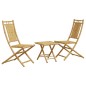 vidaXL 3-tlg. Bistro-Set Bambus vidaXL 3-tlg. Bistro-Set Bambus