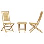 vidaXL 3-tlg. Bistro-Set Bambus vidaXL 3-tlg. Bistro-Set Bambus