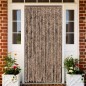 vidaXL Fliegenvorhang Beige und Dunkelbraun 118x220 cm Chenille vidaXL Fliegenvorhang Beige und Dunkelbraun 118x220 cm Chenille