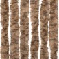 vidaXL Fliegenvorhang Beige und Dunkelbraun 118x220 cm Chenille vidaXL Fliegenvorhang Beige und Dunkelbraun 118x220 cm Chenille