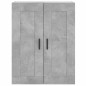 Highboard Betongrau 69,5x34x180 cm Holzwerkstoff Highboard Betongrau 69,5x34x180 cm Holzwerkstoff