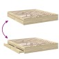 vidaXL Bettgestell mit Schubladen Sonoma-Eiche 200x200cm Holzwerkstoff vidaXL Bettgestell mit Schubladen Sonoma-Eiche 200x200cm Holzwerkstoff