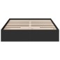 vidaXL Bettgestell mit Schubladen Schwarz 120x200 cm Holzwerkstoff vidaXL Bettgestell mit Schubladen Schwarz 120x200 cm Holzwerkstoff