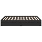 vidaXL Bettgestell mit Schubladen Schwarz 120x200 cm Holzwerkstoff vidaXL Bettgestell mit Schubladen Schwarz 120x200 cm Holzwerkstoff