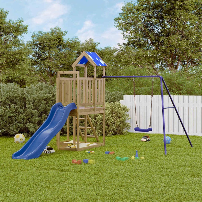 vidaXL Spielturm Imprägniertes Kiefernholz vidaXL Spielturm Imprägniertes Kiefernholz