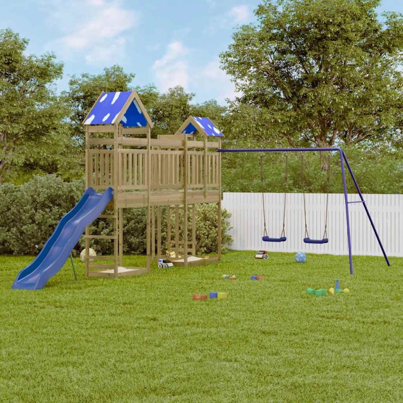 vidaXL Spielturm Imprägniertes Kiefernholz vidaXL Spielturm Imprägniertes Kiefernholz